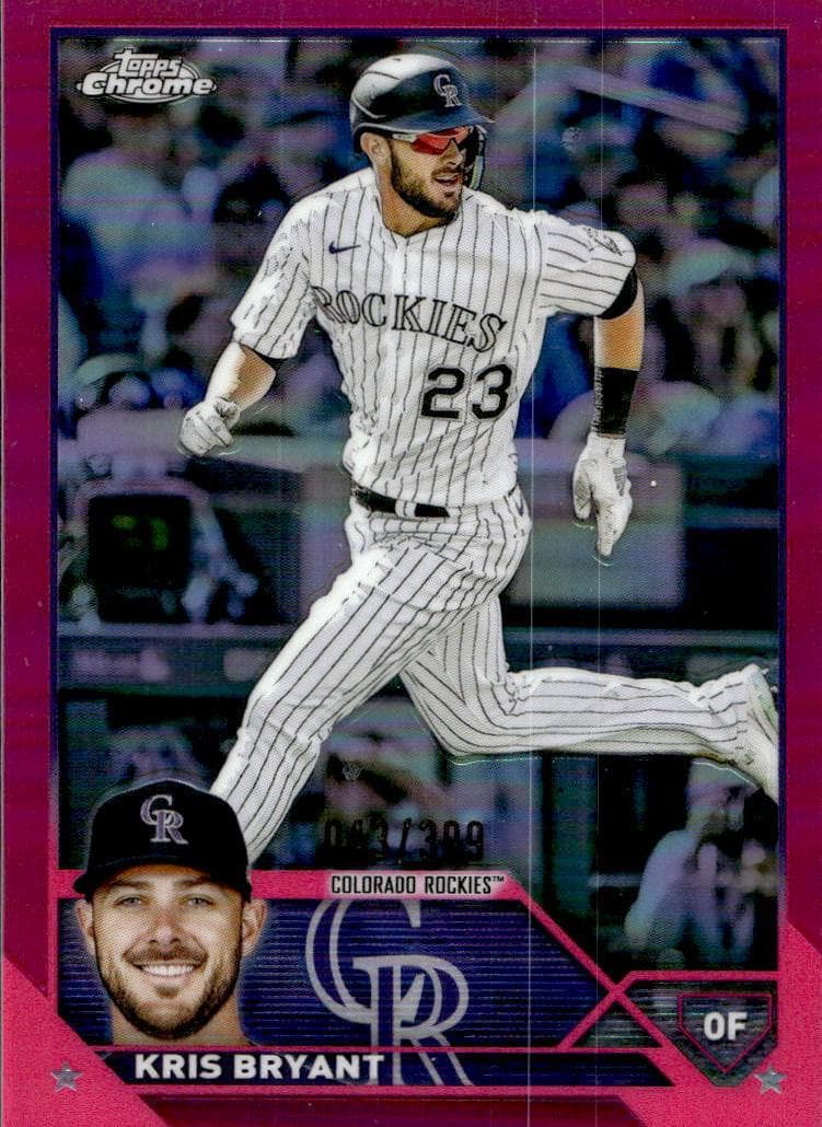 Kris Bryant 2023 topps Topps Chrome