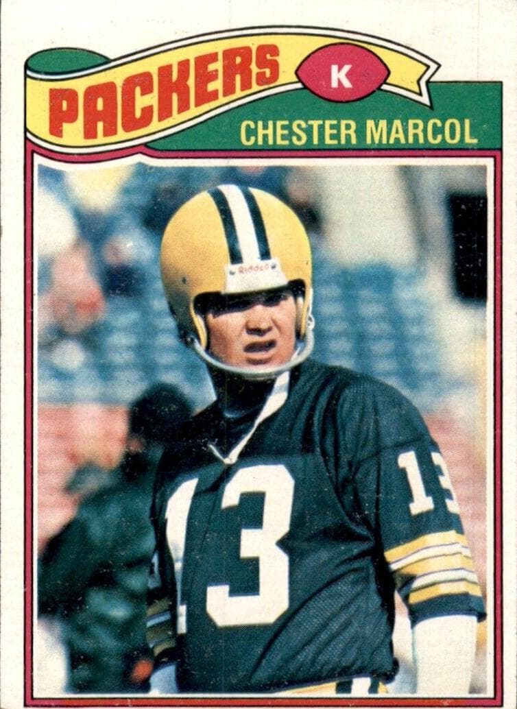 Chester Marcol 1977 topps Topps