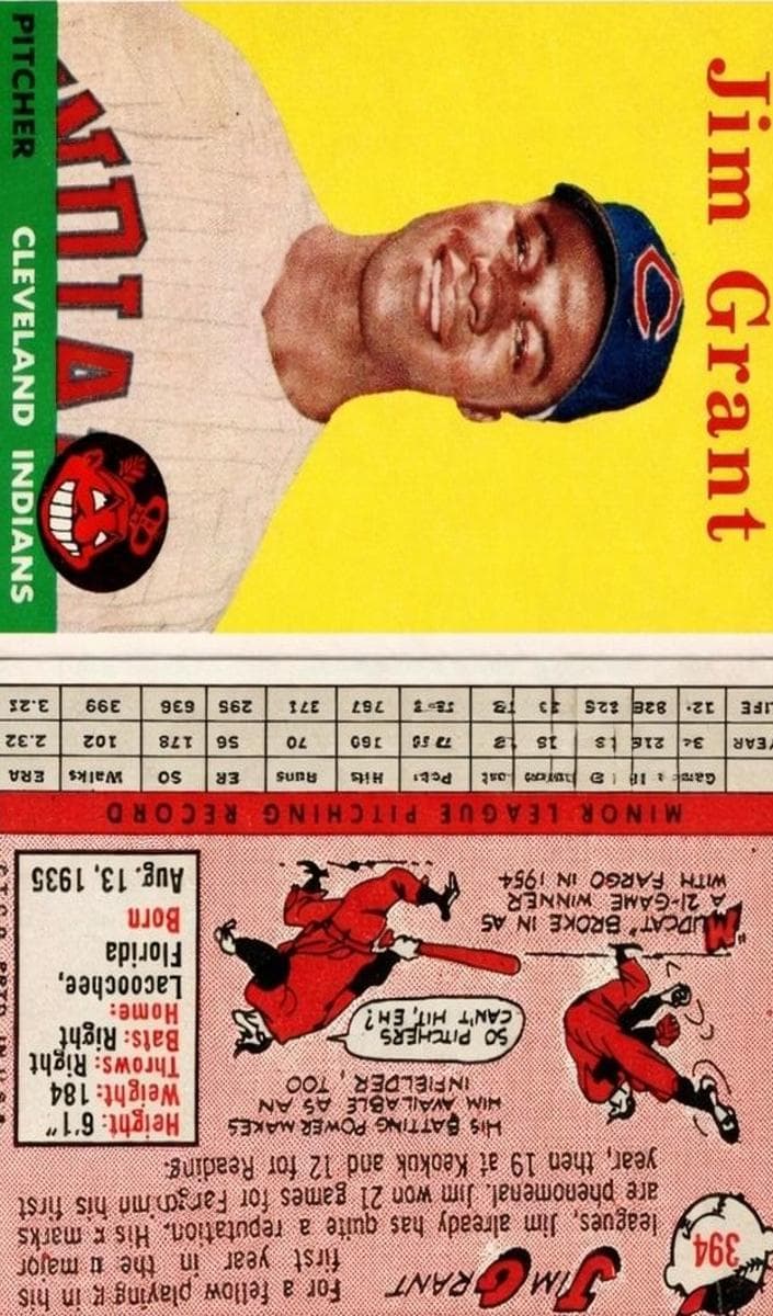 Jim Grant 1958 topps Topps