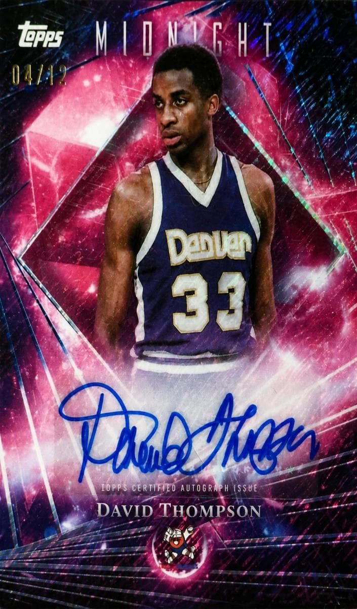David Thompson 2025 topps Topps Midnight