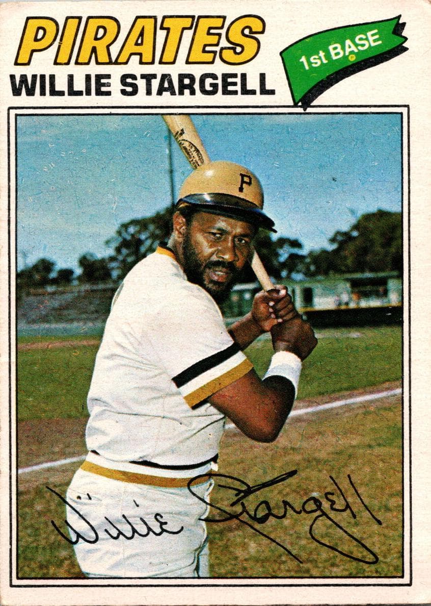 Willie Stargell 1977 topps O-Pee-Chee