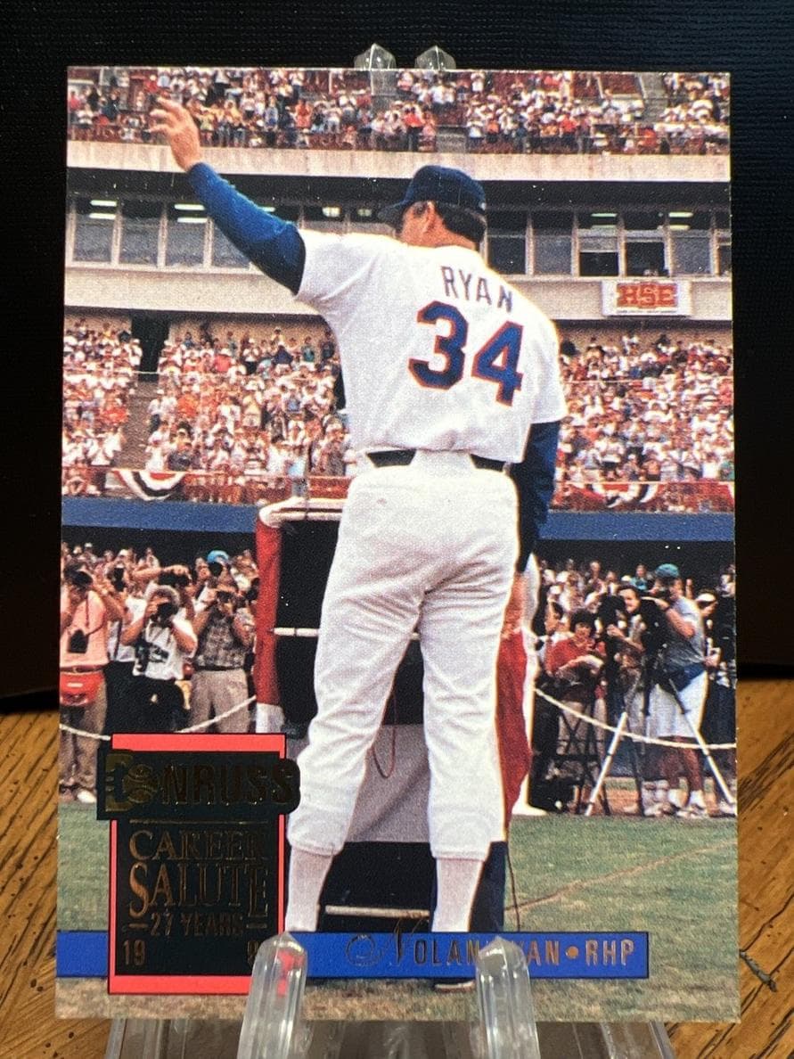Nolan Ryan 1994 panini Donruss
