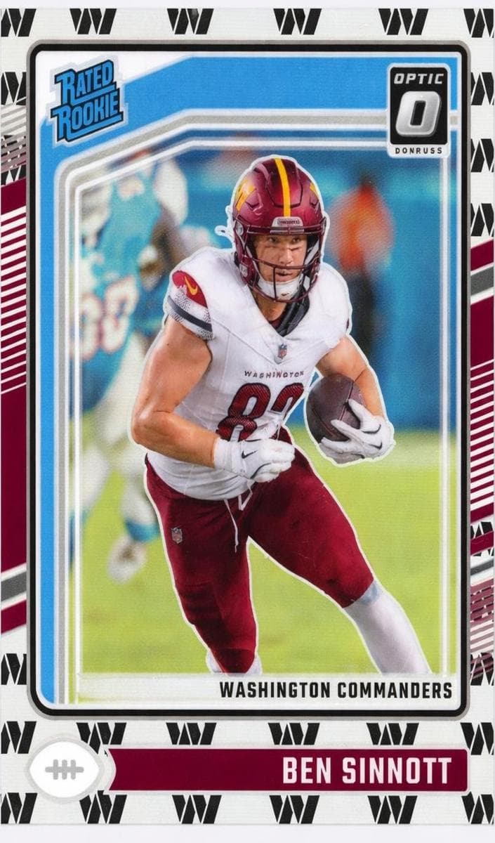 Ben Sinnott 2024 panini Panini Donruss Optic