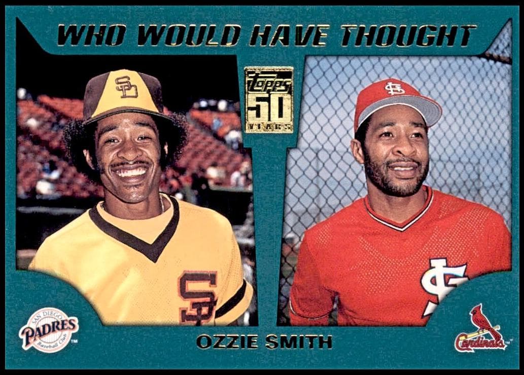 Ozzie Smith 2001 topps Topps Traded & Rookies