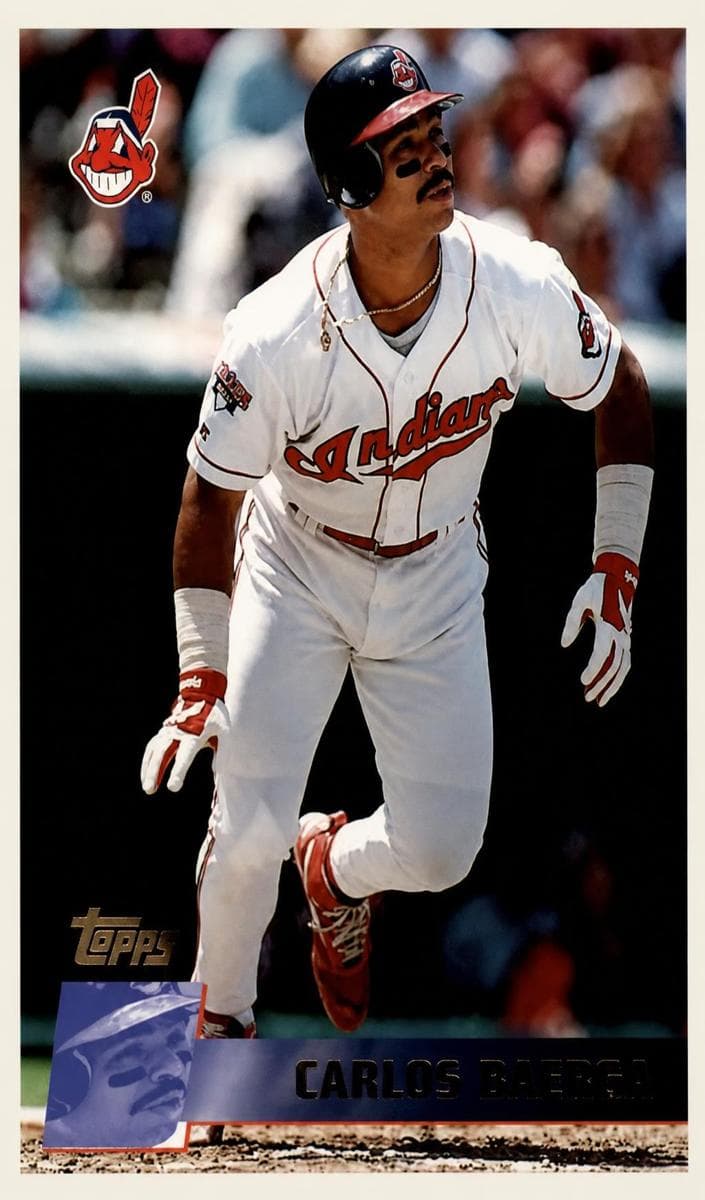 Carlos Baerga 1996 topps Topps