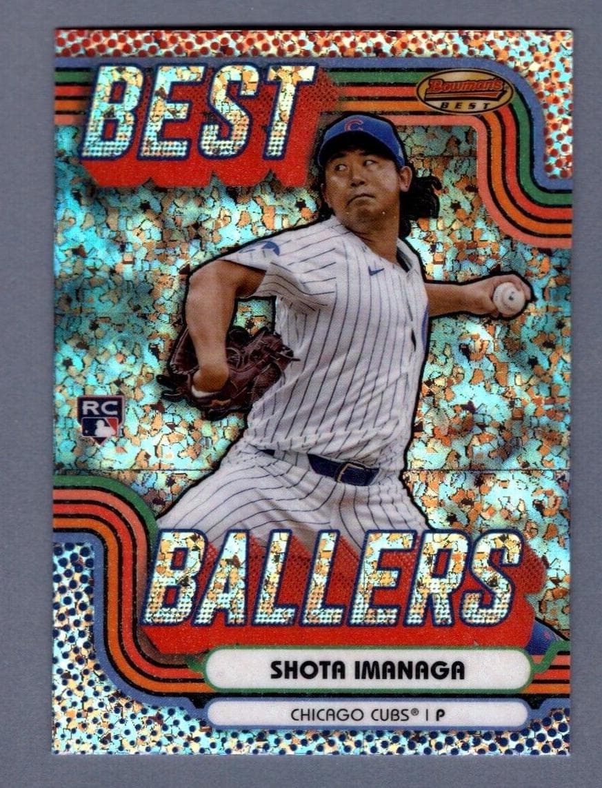 Shota Imanaga 2024 bowman Bowman's Best