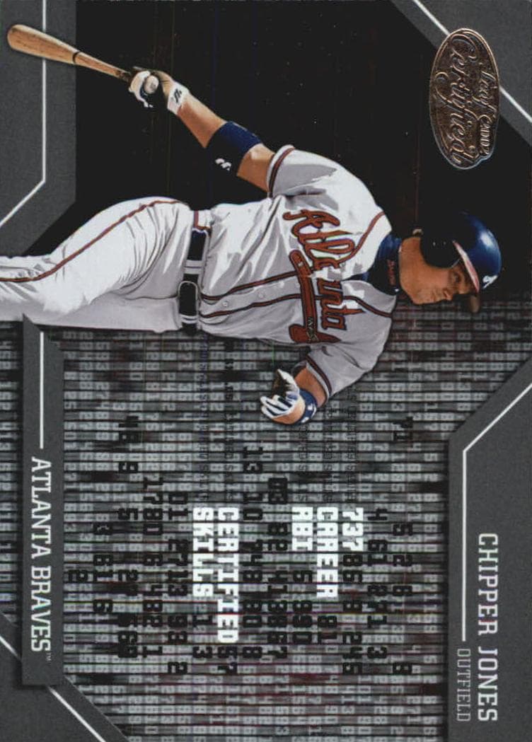 Chipper Jones 2002 leaf