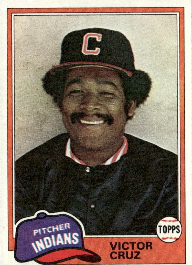 Victor Cruz 1981 topps