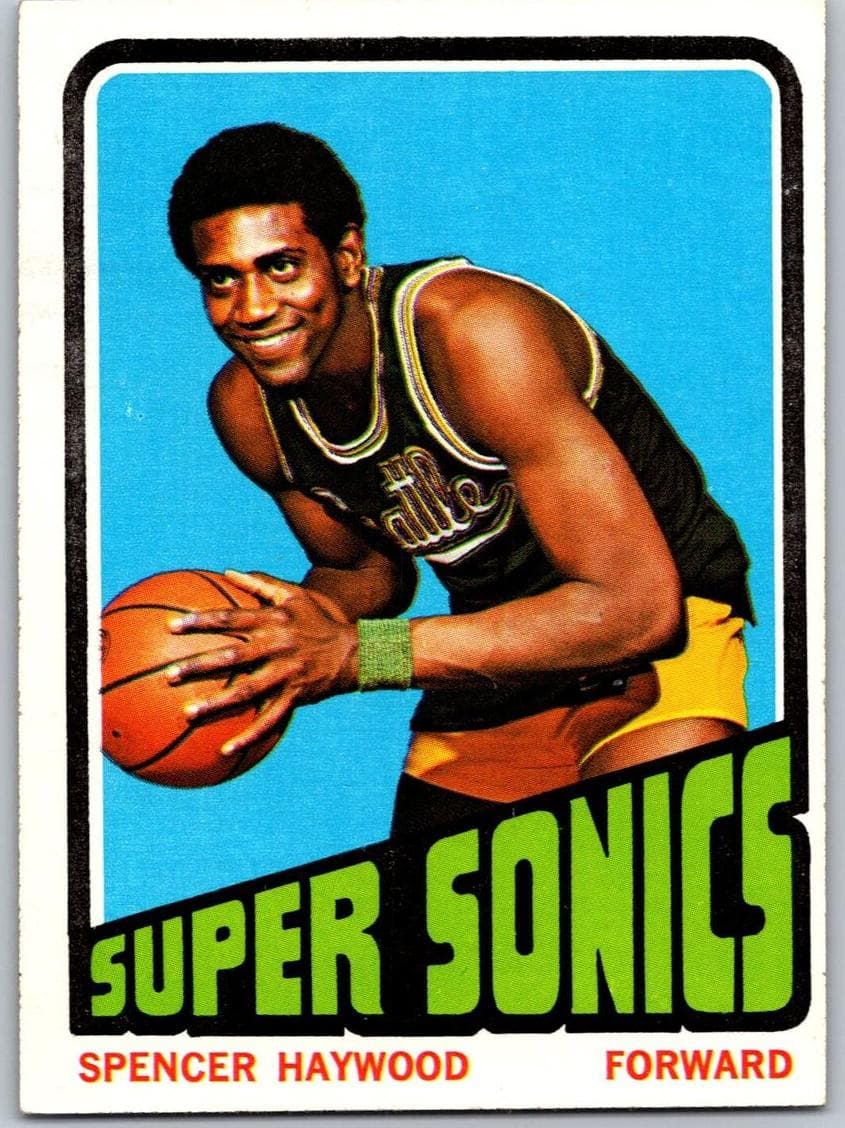 Spencer Haywood 1972 topps Topps