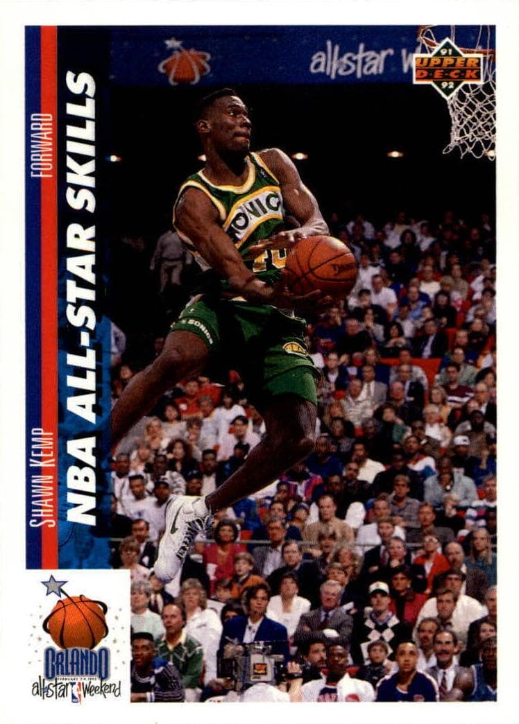 Shawn Kemp 1991 upper-deck Upper Deck
