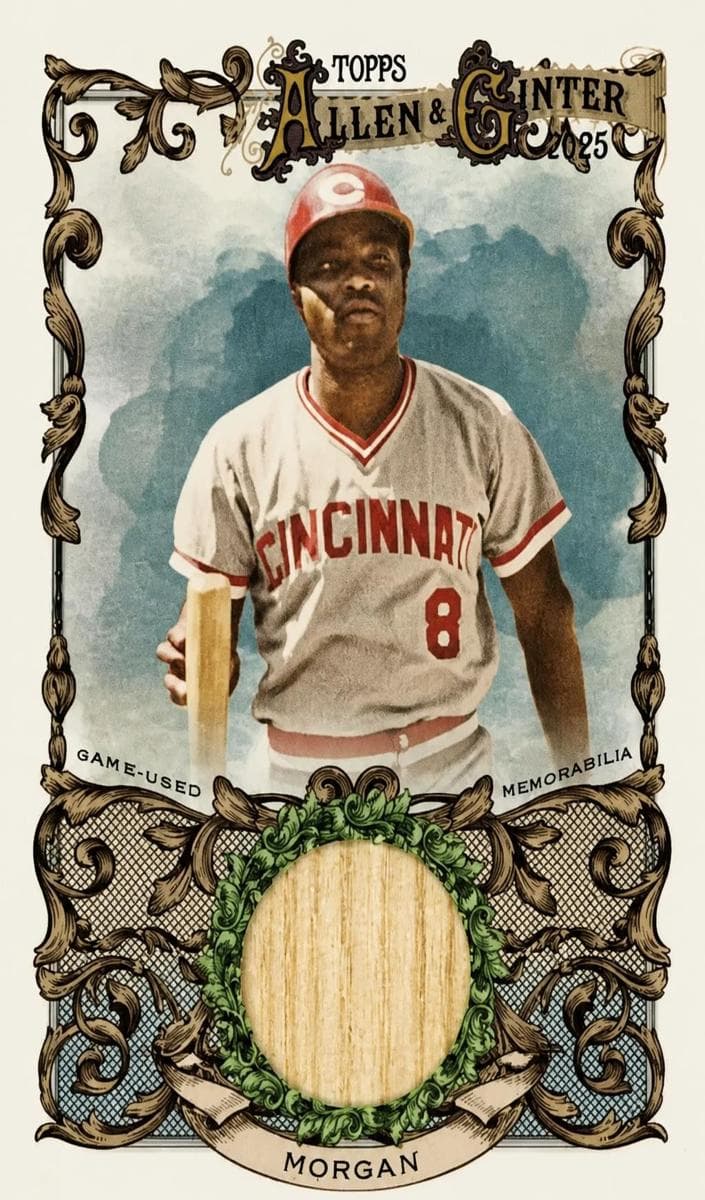 Joe Morgan 2025 topps Allen & Ginter