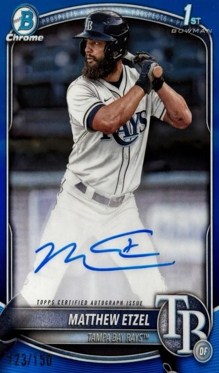 Matthew Etzel 2025 bowman Bowman Chrome