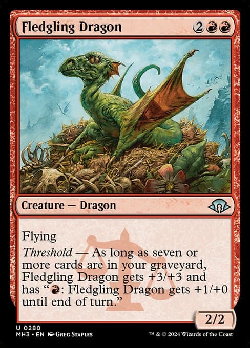 Fledgling Dragon 2024 Magic: The Gathering Modern Horizons 3