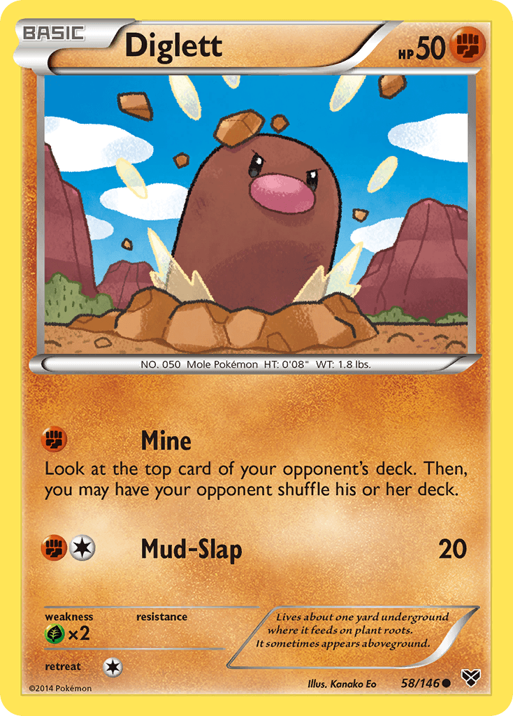 Diglett #58