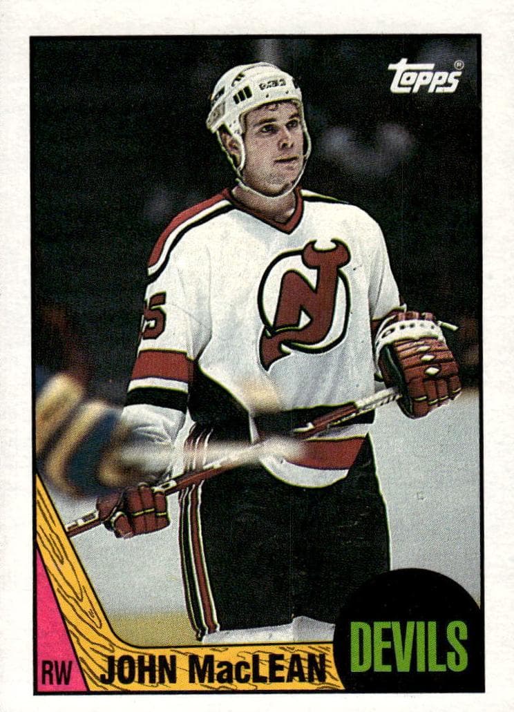 John MacLean 1987 topps Topps