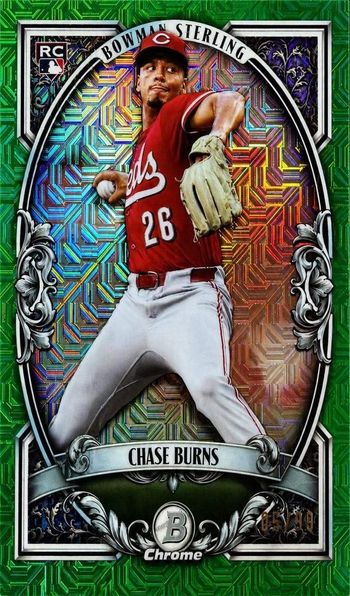 Chase Burns 2026 bowman Bowman Sterling example 1