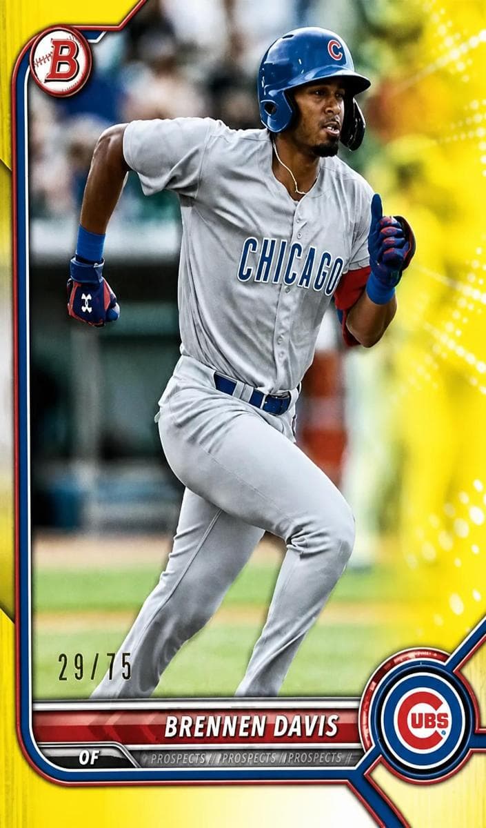 Brennen Davis 2022 bowman Bowman