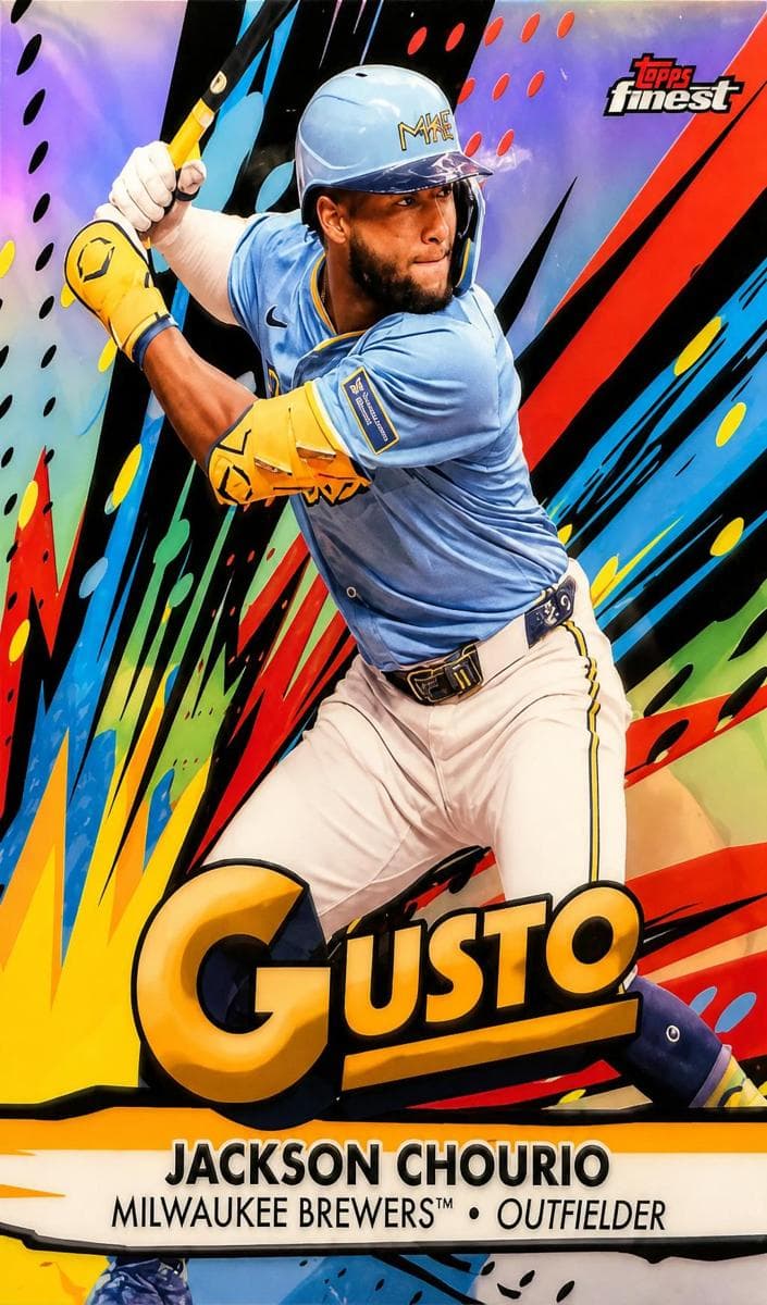 Jackson Chourio 2025 topps Topps Finest