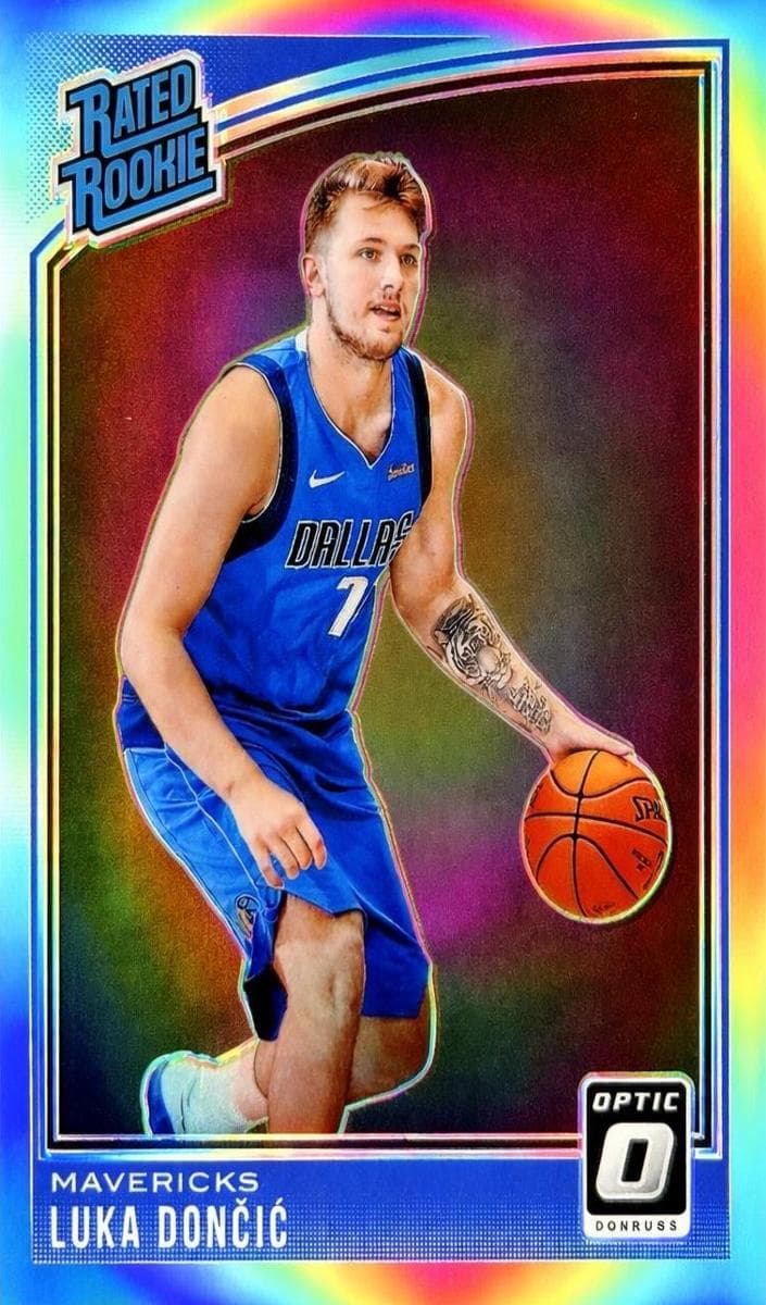 Luka Doncic trading card