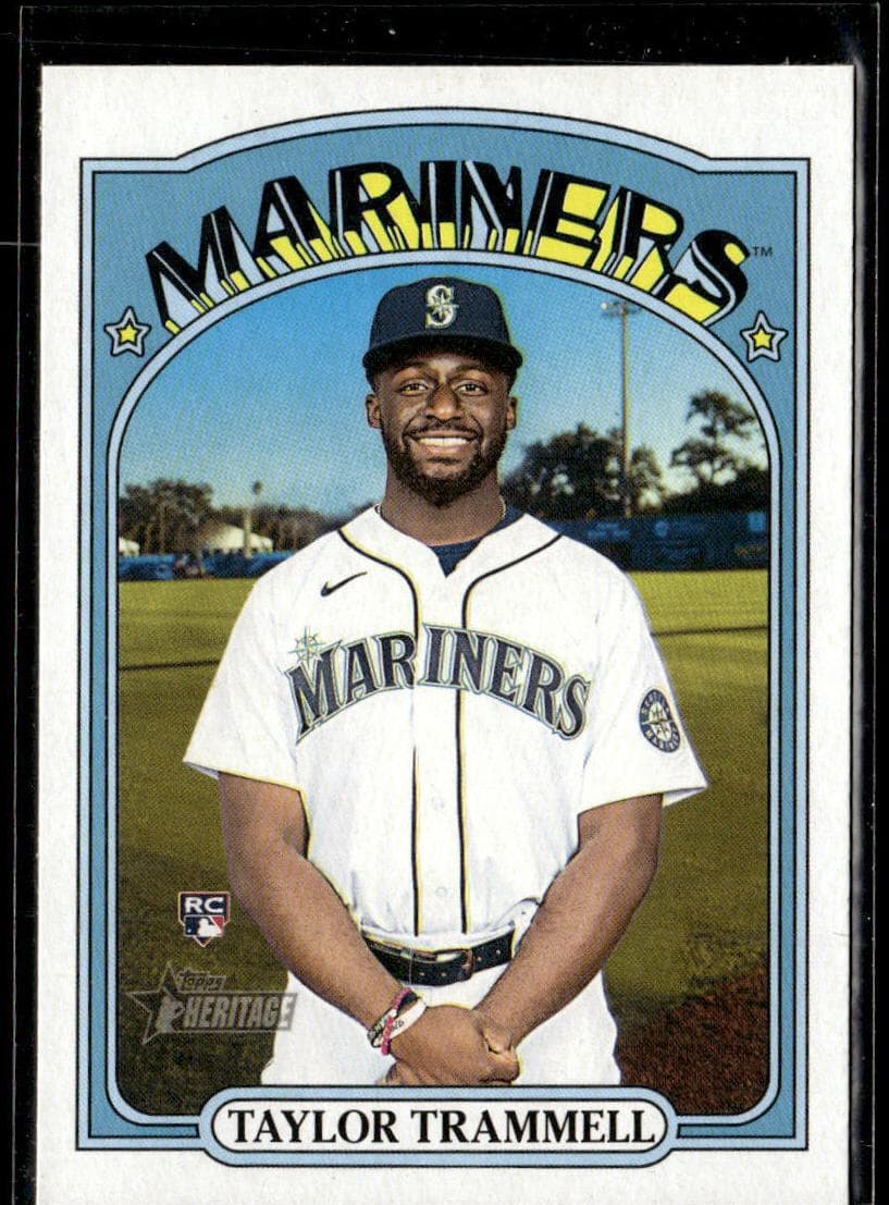 Taylor Trammell 2021 topps Topps Heritage