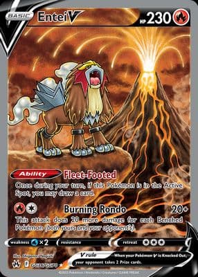 Entei V 2023 Sword Sword & Shield: Crown Zenith Galarian Gallery