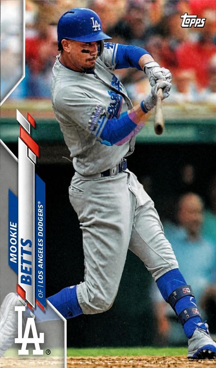 Mookie Betts 2020 topps Topps Chrome Sapphire Edition