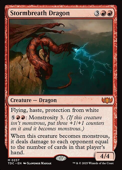 Stormbreath Dragon 2013 Magic: The Gathering Theros