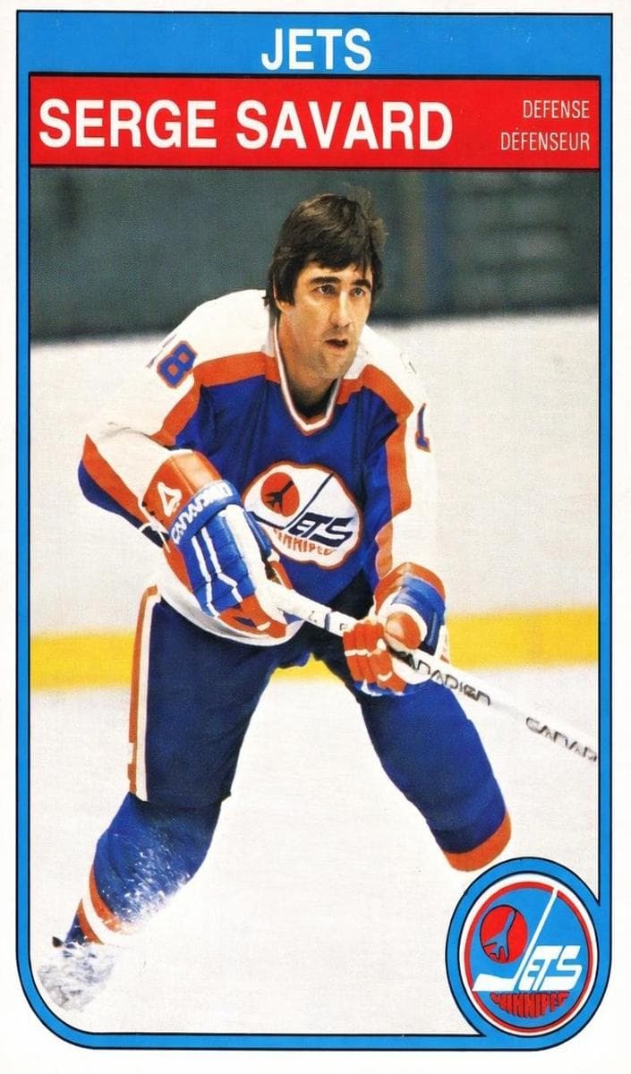 Serge Savard 1982 topps O-Pee-Chee