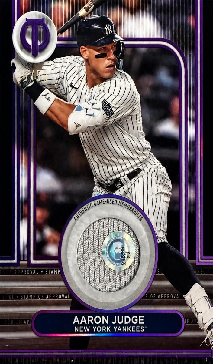 Aaron Judge 2024 topps Topps Tribute