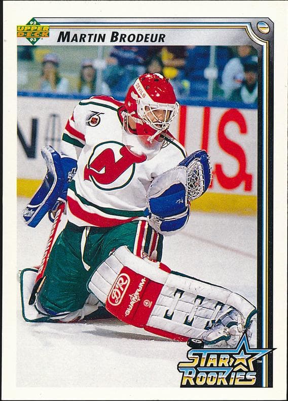 Martin Brodeur 1992 upper-deck