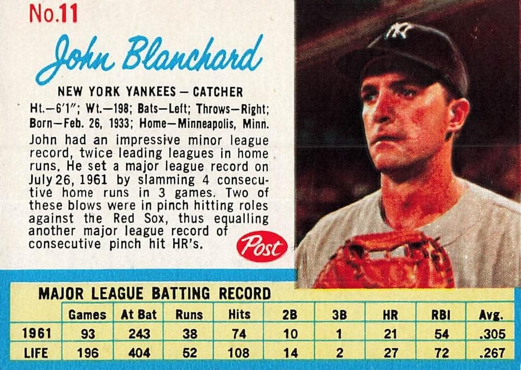 John Blanchard #11