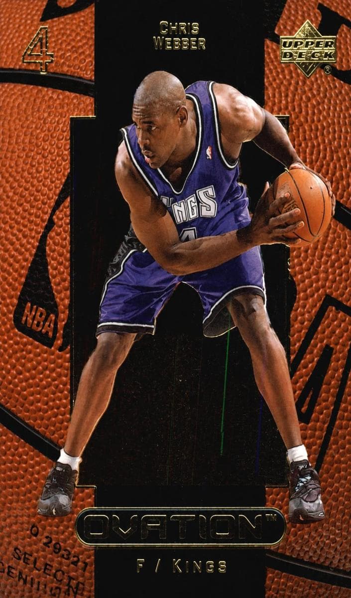 Chris Webber 1999 upper-deck Ovation