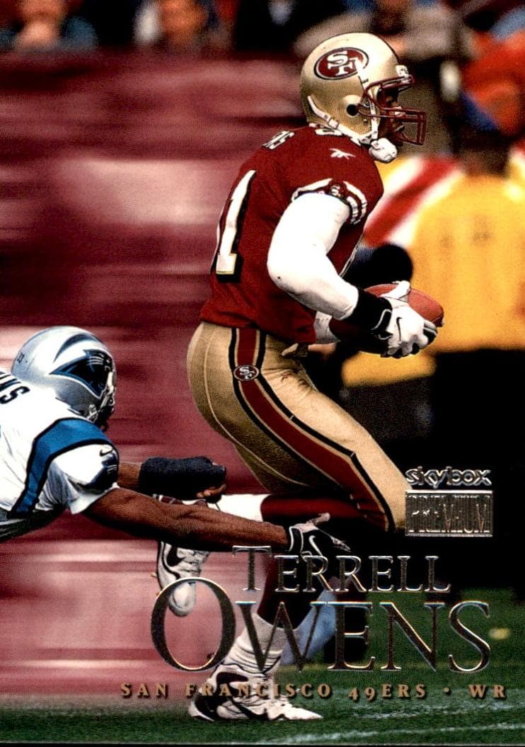 Terrell Owens 1999 fleer SkyBox Premium