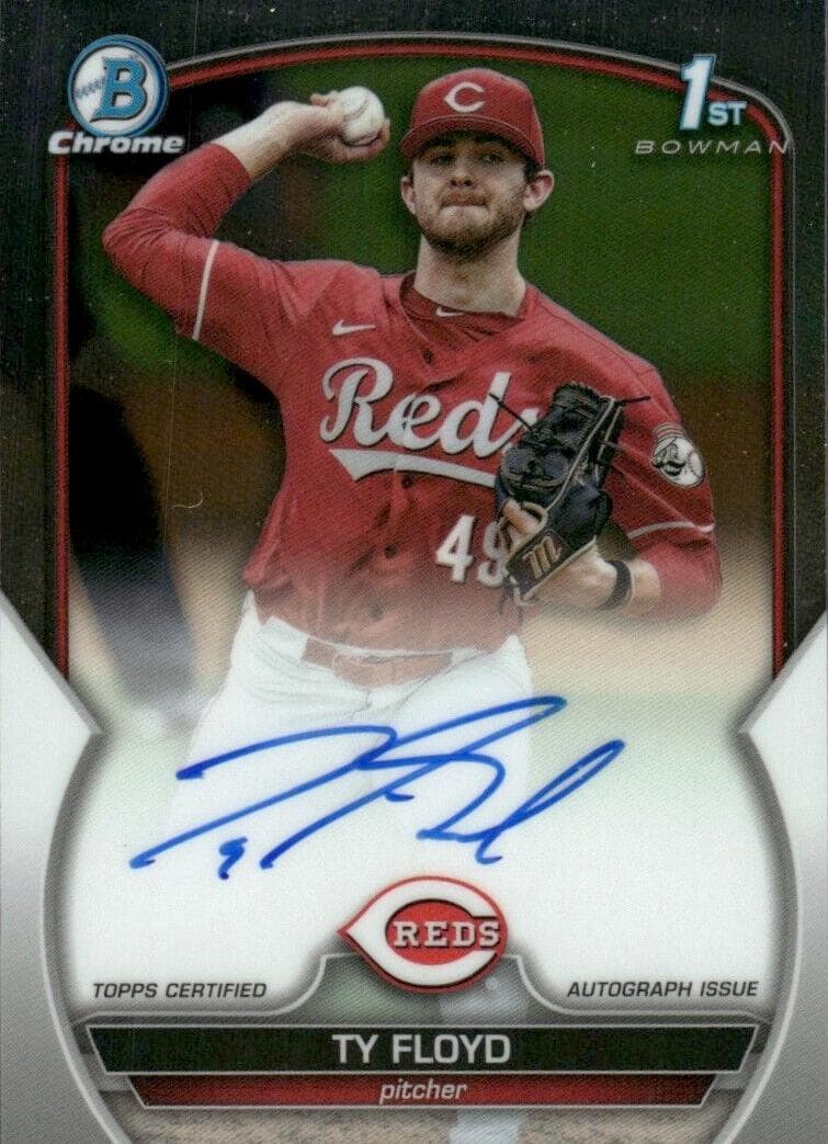 Ty Floyd trading card