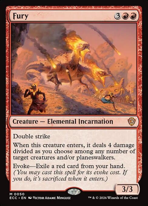 Fury 2026 Magic: The Gathering Lorwyn Eclipsed Commander