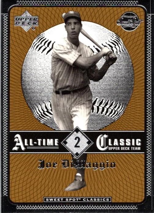 Joe DiMaggio 2002 upper-deck