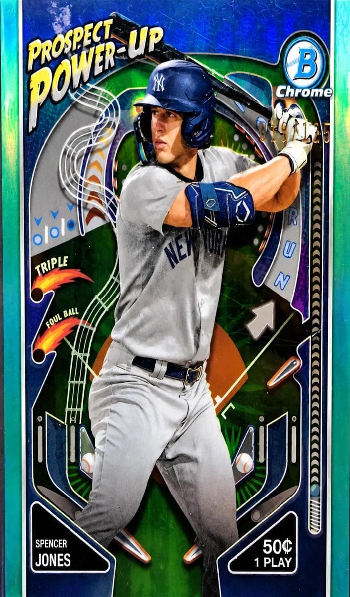 Spencer Jones 2024 bowman Bowman Chrome