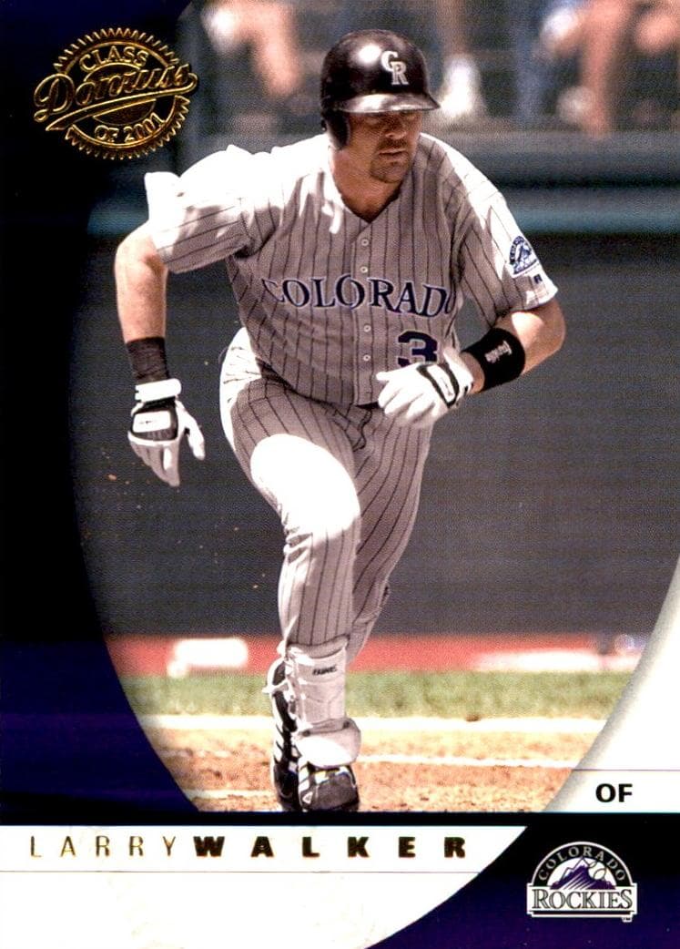Larry Walker 2001 panini Class Of 2001