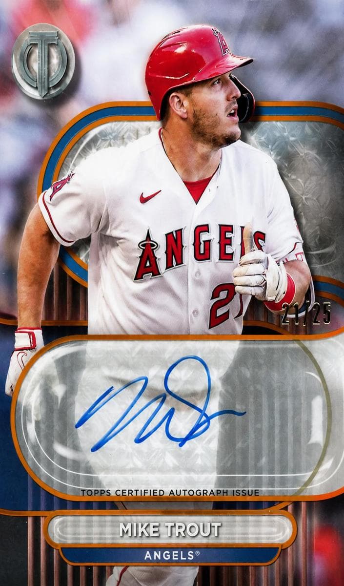 Mike Trout 2024 topps Topps Tribute