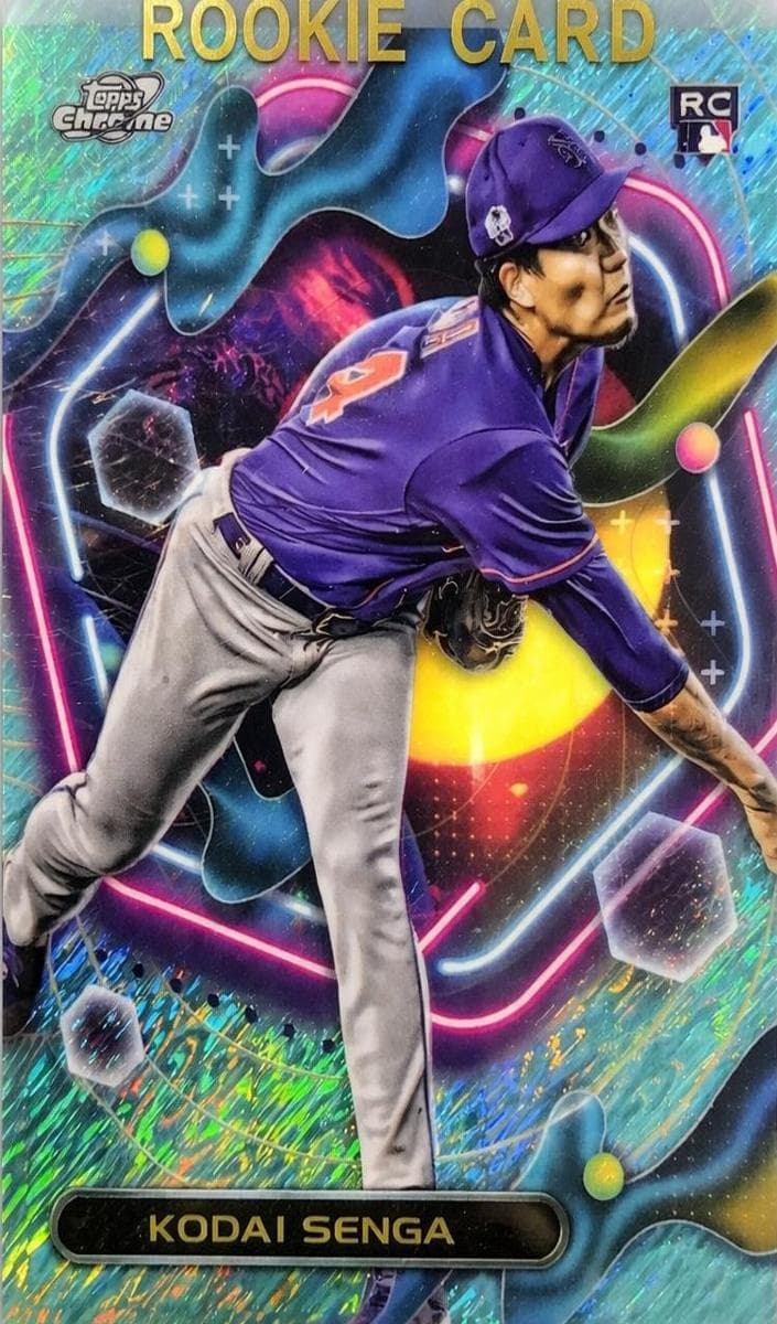 Kodai Senga 2023 topps Topps Cosmic Chrome