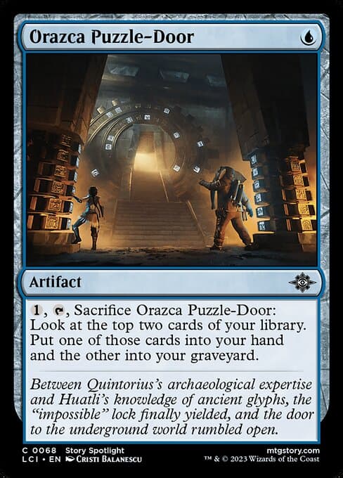 Orazca Puzzle-Door 2023 Magic: The Gathering Lost Caverns of Ixalan