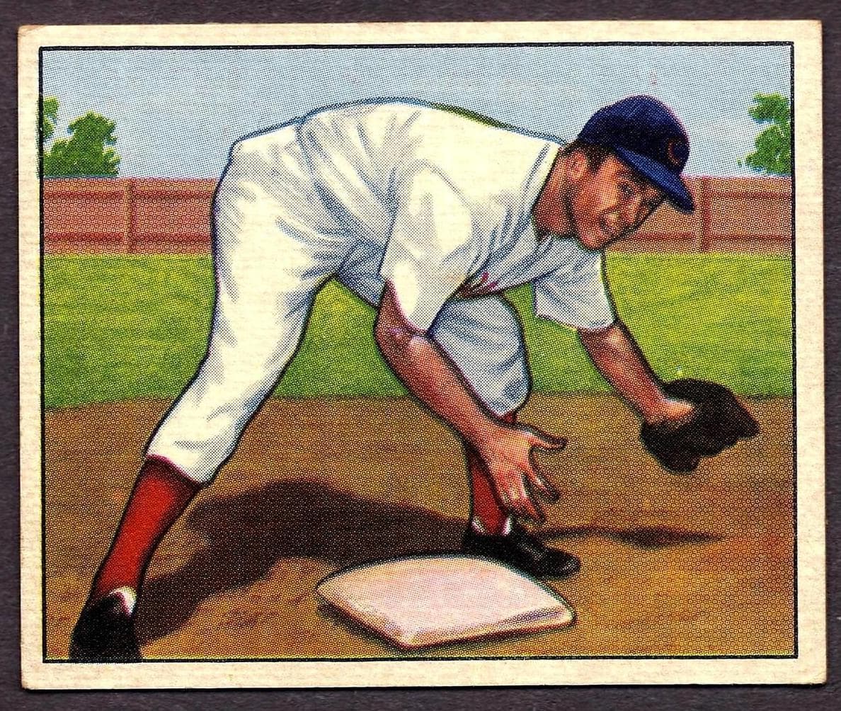Virgil "Red" Stallcup 1950 bowman Bowman