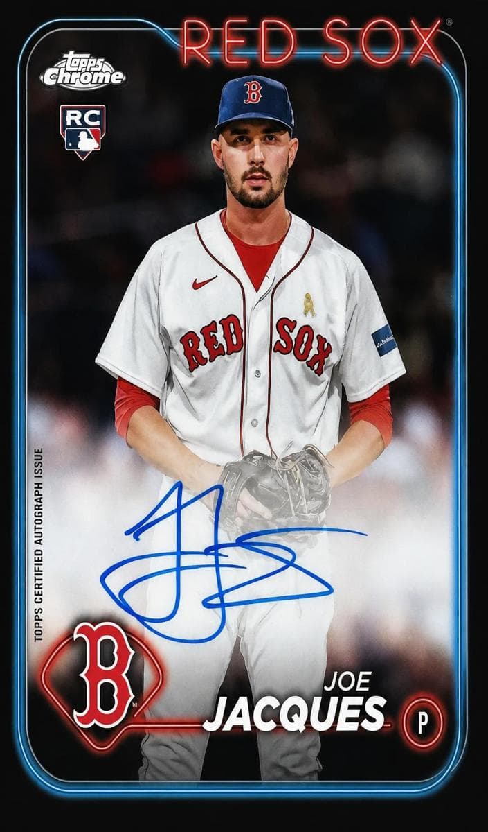 Joe Jacques trading card
