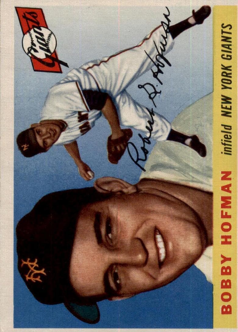 Bobby Hofman 1955 topps Topps
