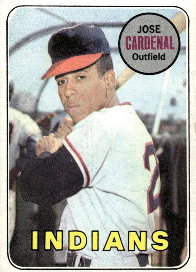 Jose Cardenal 1969 topps Topps