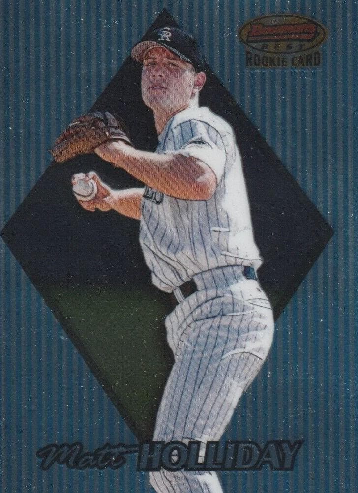 Matt Holliday 1999 bowman Bowman's Best