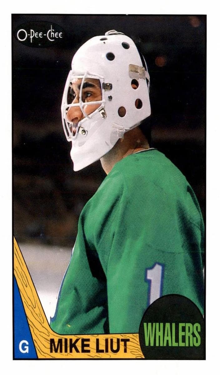 Mike Liut 1987 topps O-Pee-Chee