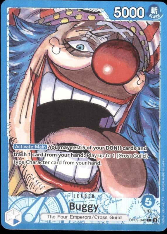 Buggy trading card