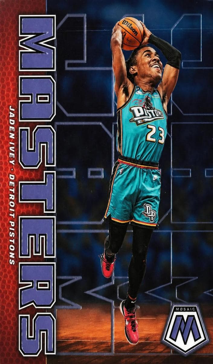 Cade Cunningham 2022 panini Panini Mosaic