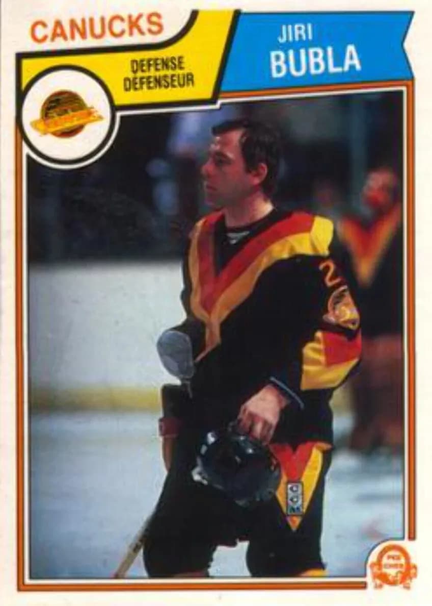 Jiri Bubla 1983 topps O-Pee-Chee
